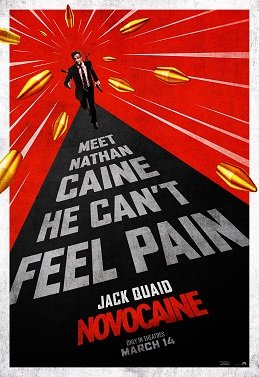 Theatrical poster for Novocaine
