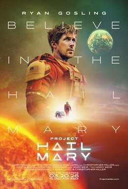 Theatrical poster for Project Hail Mary