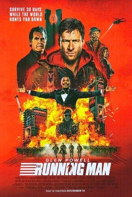 Theatrical poster for The Running Man